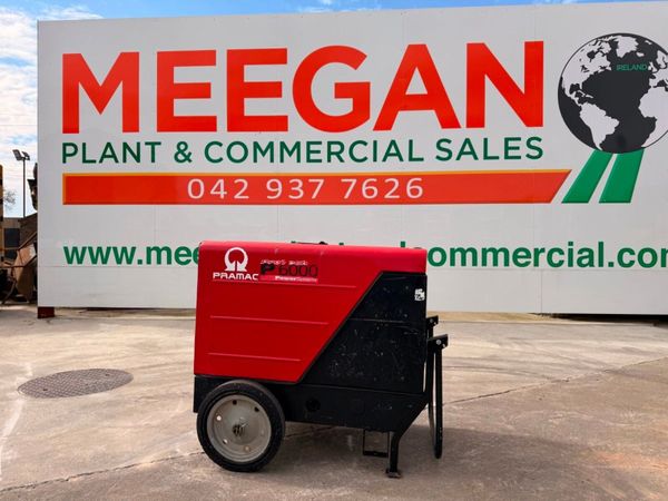 2017 PRAMAC 6 KVA GENERATOR ...863 HRS ...890T 385947171