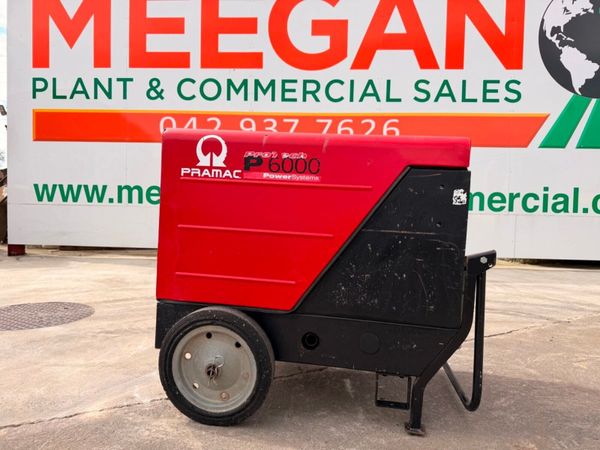 2017 PRAMAC 6 KVA GENERATOR ...863 HRS ...890T 385947172