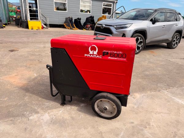 2017 PRAMAC 6 KVA GENERATOR ...863 HRS ...890T 385947176