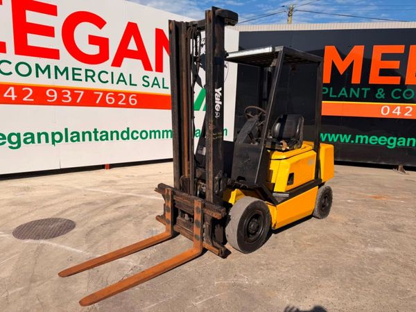 YALE 3 TON DIESEL FORKLIFT SIDE SHIFT. 385938149