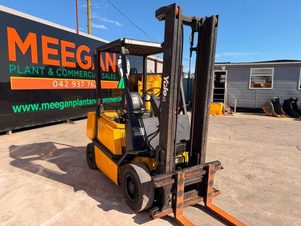 YALE 3 TON DIESEL FORKLIFT SIDE SHIFT. 385938153