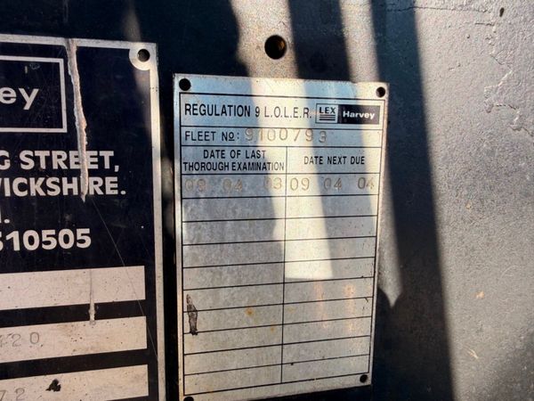 YALE 3 TON DIESEL FORKLIFT SIDE SHIFT. 385938157
