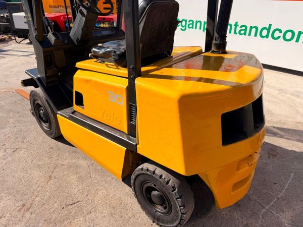 YALE 3 TON DIESEL FORKLIFT SIDE SHIFT. 385938165