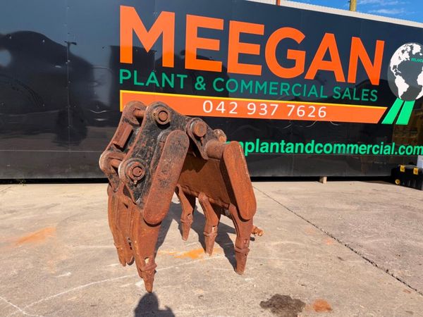 13 TON .... 65mm MANUAL SCRAP TIMBER GRAB 385938173