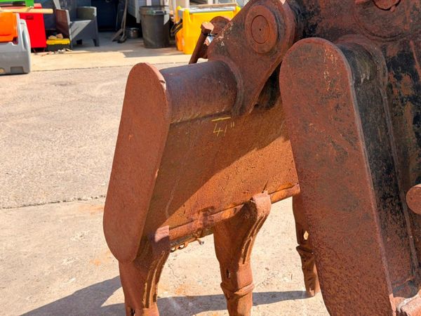 13 TON .... 65mm MANUAL SCRAP TIMBER GRAB 385938188
