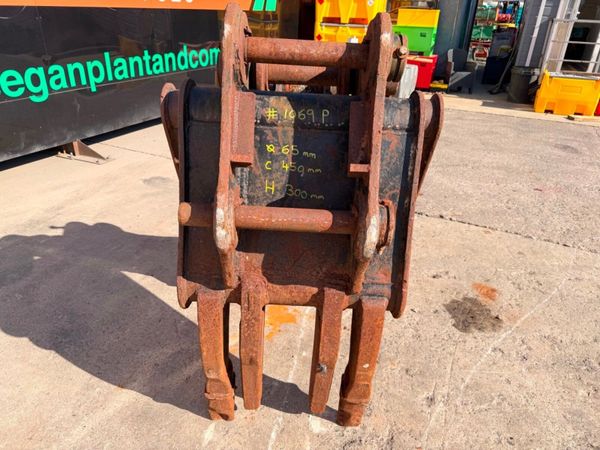13 TON .... 65mm MANUAL SCRAP TIMBER GRAB 385938191