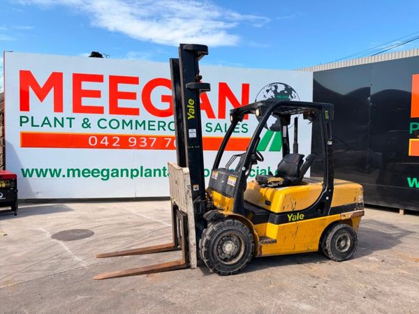 2008 YALE 3.5 TON DIESEL FORKLIFT 385938120