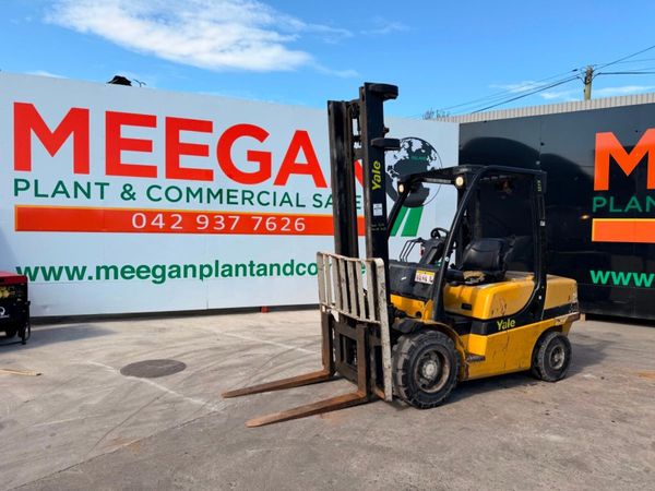 2008 YALE 3.5 TON DIESEL FORKLIFT 385938123