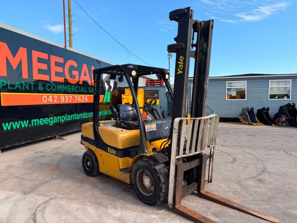 2008 YALE 3.5 TON DIESEL FORKLIFT 385938128