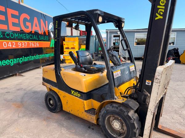 2008 YALE 3.5 TON DIESEL FORKLIFT 385938129