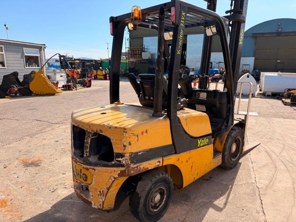 2008 YALE 3.5 TON DIESEL FORKLIFT 385938132