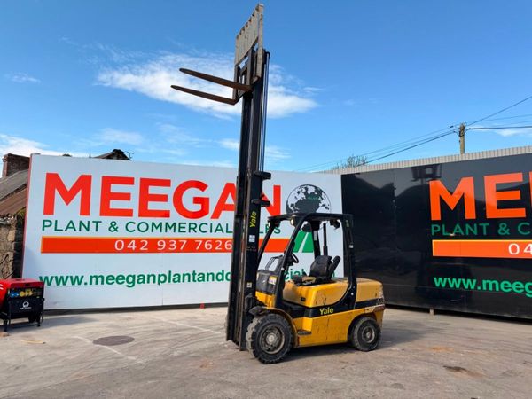 2008 YALE 3.5 TON DIESEL FORKLIFT 385938139