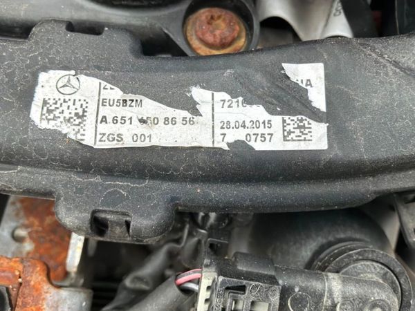 2017 MERCEDES SPRINTER ENGINE / GEARBOX. 386071444