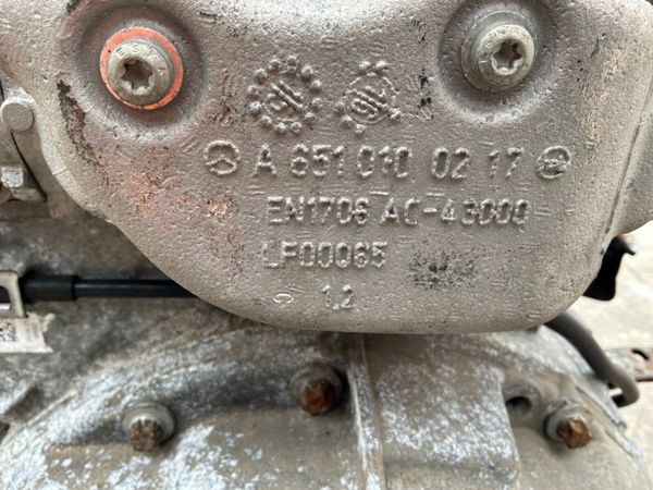 2017 MERCEDES SPRINTER ENGINE / GEARBOX. 386071436