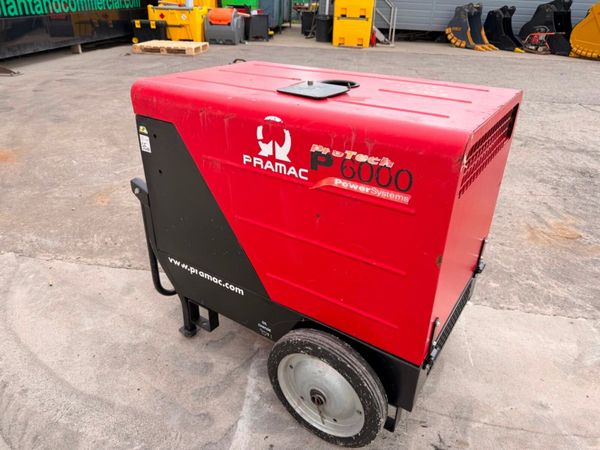 2021 PRAMAC 6 KVA GENERATOR ...227 HRS ...891T 386093472