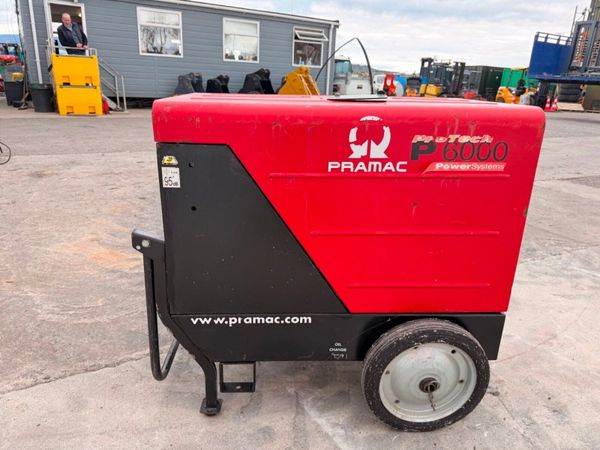 2021 PRAMAC 6 KVA GENERATOR ...227 HRS ...891T 386093473