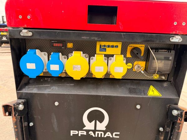 2021 PRAMAC 6 KVA GENERATOR ...227 HRS ...891T 386093477