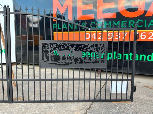 20ft DECORATIVE ENTRANCE GATES......2128d. 386162675