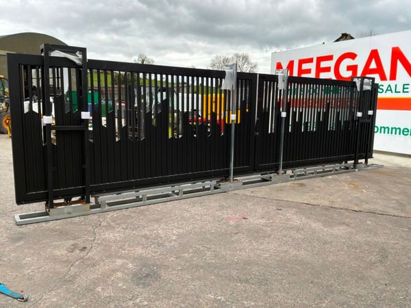 26ft TWIN ENTRY ELECTRIC SLIDING GATE.......2800d. 386106313