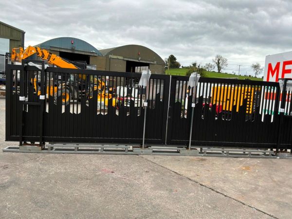 26ft TWIN ENTRY ELECTRIC SLIDING GATE.......2800d. 386106670