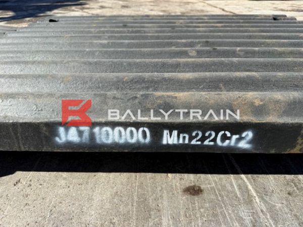 Sandvik QJ341 Jaw Plates -Extec C12  Sandvik QJ340 386273296