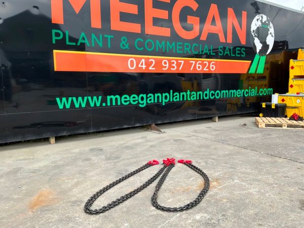 UNUSED 10 TONNE / 3mts LIFTING CHAINS.......1679t. 386276740