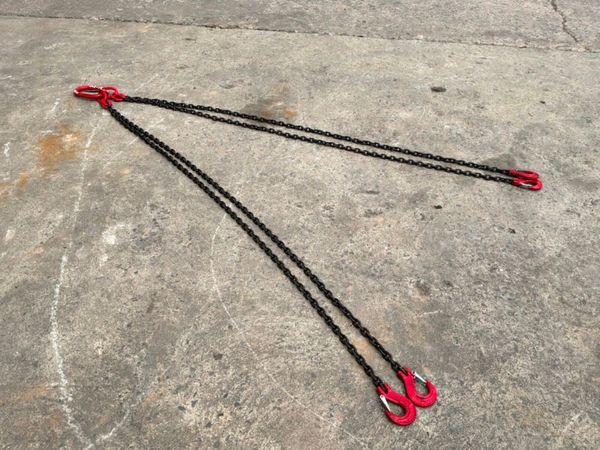 6 TON X 2 MTS.. 4 LEG brothers  LIFTING chains...1 386294045