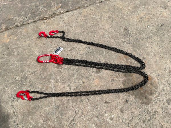 4.0 TON X 2 MTS... 4 LEG  LIFTING CHAINS.......167 386294088