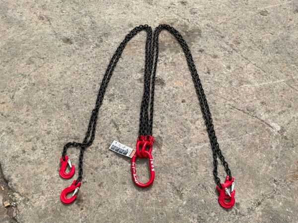 4.0 TON X 2 MTS... 4 LEG  LIFTING CHAINS.......167 386294091