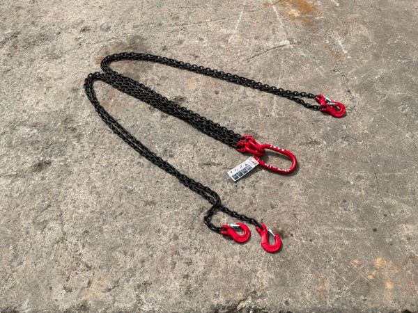 4.0 TON X 2 MTS... 4 LEG  LIFTING CHAINS.......167 386294092