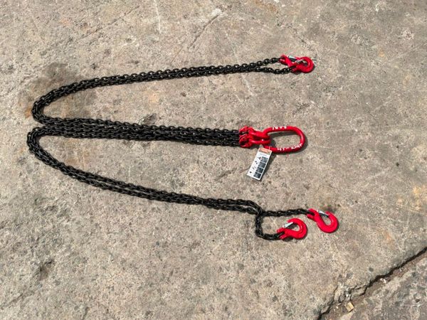 4.0 TON X 2 MTS... 4 LEG  LIFTING CHAINS.......167 386294094