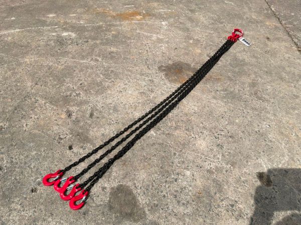 4.0 TON X 2 MTS... 4 LEG  LIFTING CHAINS.......167 386294096