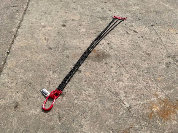 4.0 TON X 2 MTS... 4 LEG  LIFTING CHAINS.......167 386294097