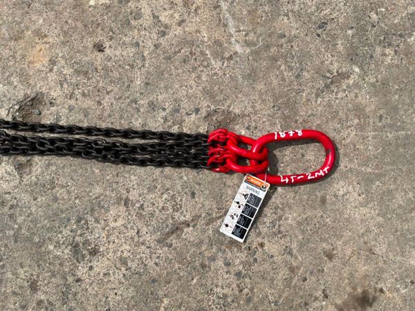 4.0 TON X 2 MTS... 4 LEG  LIFTING CHAINS.......167 386294099