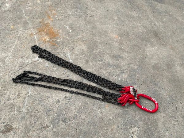 6 TON X 2 MTS.. 4 LEG brothers  LIFTING chains...1 386294019