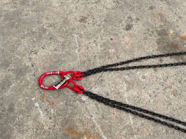 6 TON X 2 MTS.. 4 LEG brothers  LIFTING chains...1 386294034