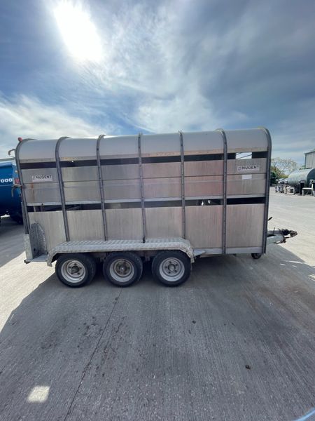 Nugent Tri Axle 12x6 LiveStock Trailer 386357005