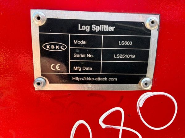 UNUSED LOG SPLITTING GRAB....45mm PINS...2134. 386371730