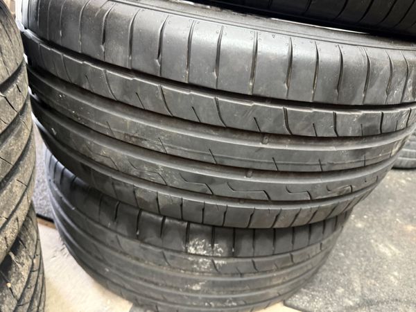 20 INCH VOLVO ALLOYS + TYRES VERY GOOD TYRES 386532835