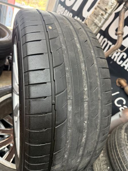 20 INCH VOLVO ALLOYS + TYRES VERY GOOD TYRES 386532838