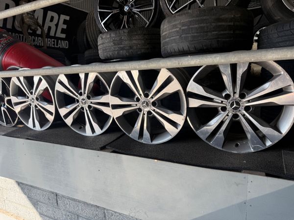 18 INCH MERCEDES ALLOYS 5x112 386533147