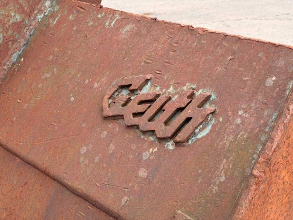 90mm / 80mm GEITH  grading bucket 7 ft ....BB3 386841504