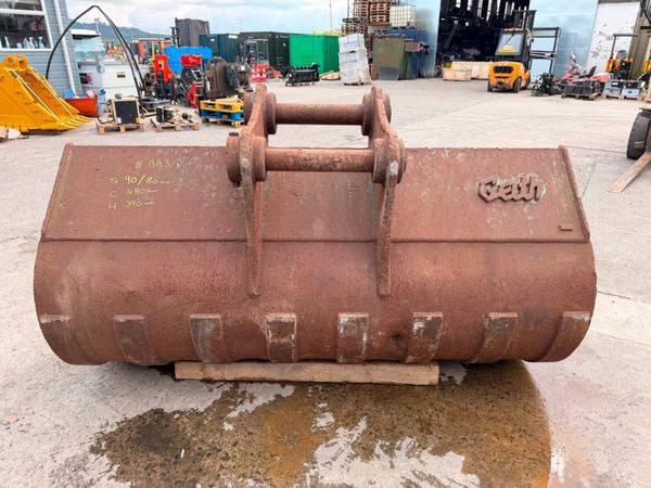 90mm / 80mm GEITH  grading bucket 7 ft ....BB3 386841507