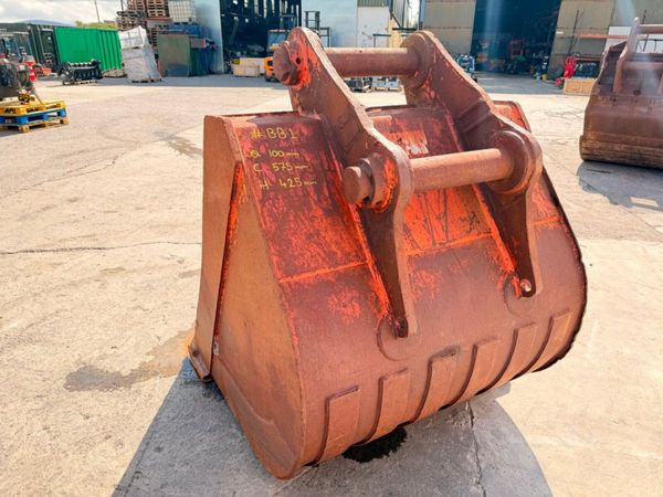 100mm ... 40 /  50 ton gummy  bucket 48 inch ....B 386841522