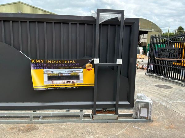 16ft REMOTE CONTROL SLIDING GATE.......1977D. 386829897