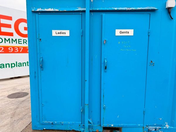 16 X 9 TOILET BLOCK UNIT ...male / female ...820p 386914373