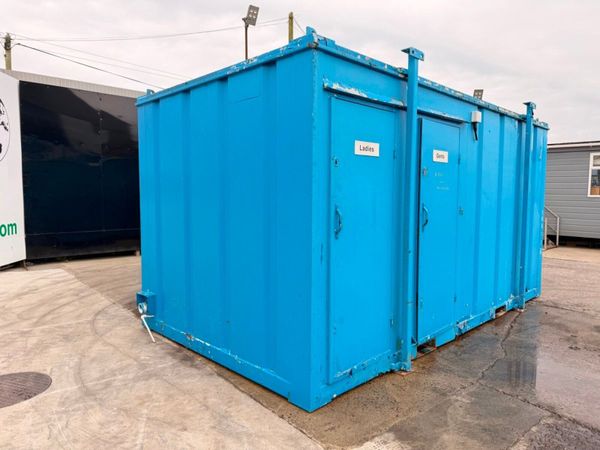 16 X 9 TOILET BLOCK UNIT ...male / female ...820p 386914388