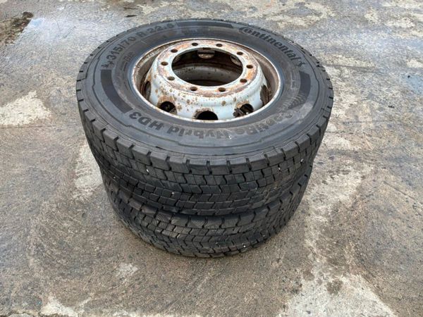 Scania R-Series 315/70/22.5 CONTINENTAL DRIVE TYRE 387044154