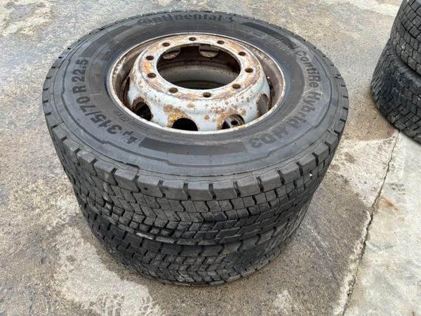 Scania R-Series 315/70/22.5 CONTINENTAL DRIVE TYRE 387044156