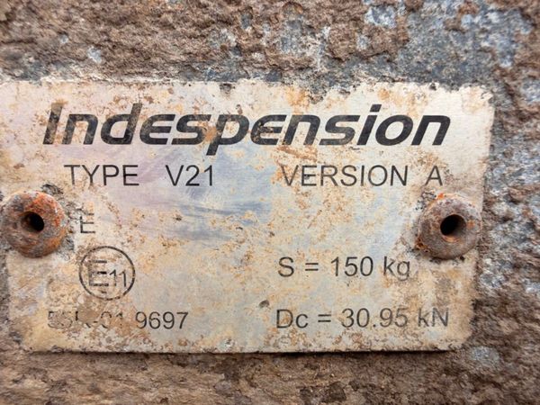 10 x 6 INDESPENSION PLANT TRAILER...3.5 ton...43w 387038458